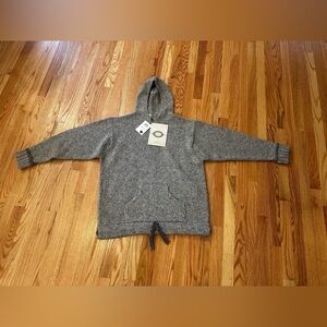 Aran sweater Market Men's Wool Hoodie with Pouch Pocket XXL nwt